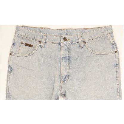 Wrangler Comfort Men Blue Straight Regular Jeans W36 L34
