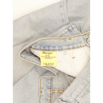 Wrangler Comfort Men Blue Straight Regular Jeans W36 L34