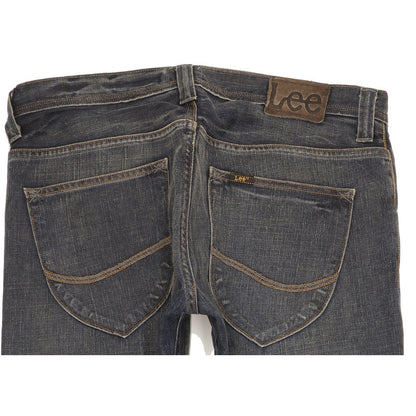 Lee Zed Men Blue Straight Regular Jeans W34 L29