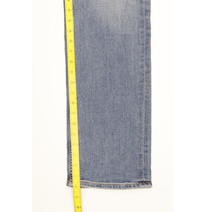 Mustang Michigan Men Blue Straight Regular Stretch Jeans W36 L34