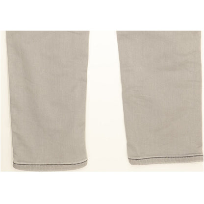 Mustang Oregon Men Grey Tapered Slim Stretch Jeans W30 L32