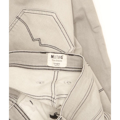 Mustang Oregon Men Grey Tapered Slim Stretch Jeans W30 L32