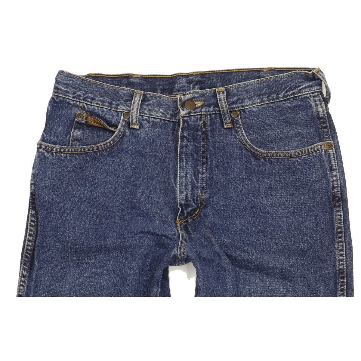 Wrangler Ohio Men Blue Straight Regular Jeans W33 L32