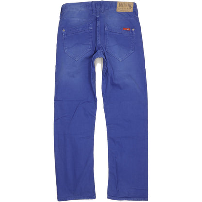 Mustang New Oregon Men Blue Straight Regular Jeans W34 L32