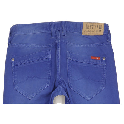 Mustang New Oregon Men Blue Straight Regular Jeans W34 L32