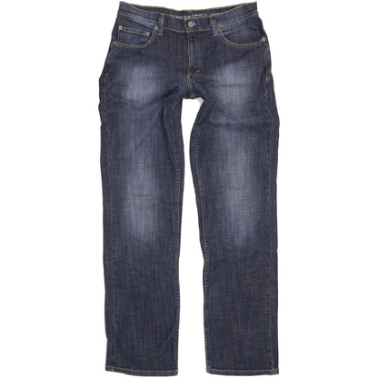 Mustang Big Sur Men Blue Straight Regular Stretch Jeans W34 L36