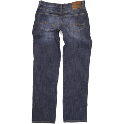 Mustang Big Sur Men Blue Straight Regular Stretch Jeans W34 L36