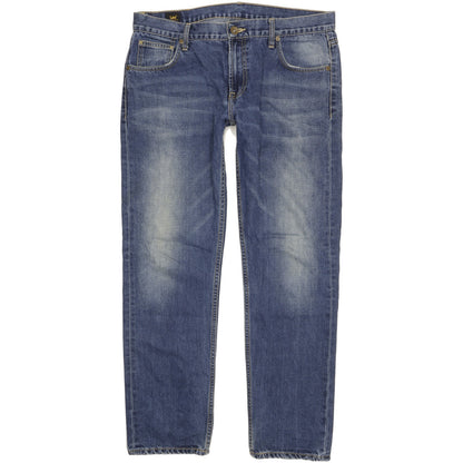 Lee Knox Men Blue Straight Regular Jeans W36 L31