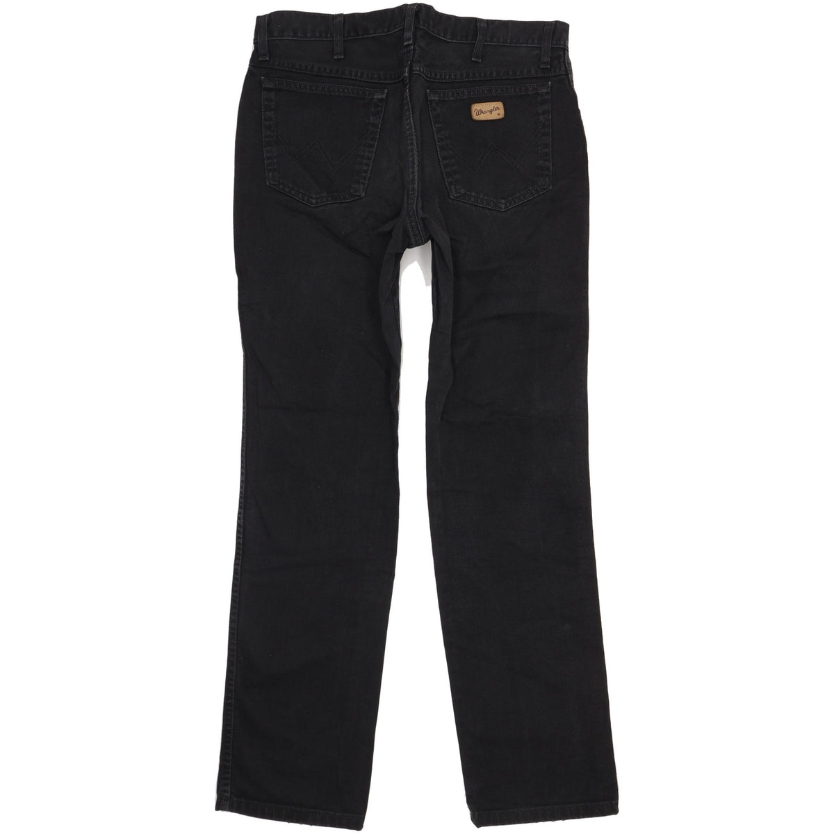 Wrangler Texas Men Black Straight Regular Jeans W35 L33