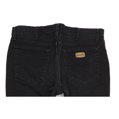 Wrangler Texas Men Black Straight Regular Jeans W35 L33