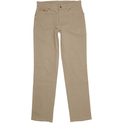 Wrangler Texas Men Green Straight Regular Stretch Jeans W33 L34