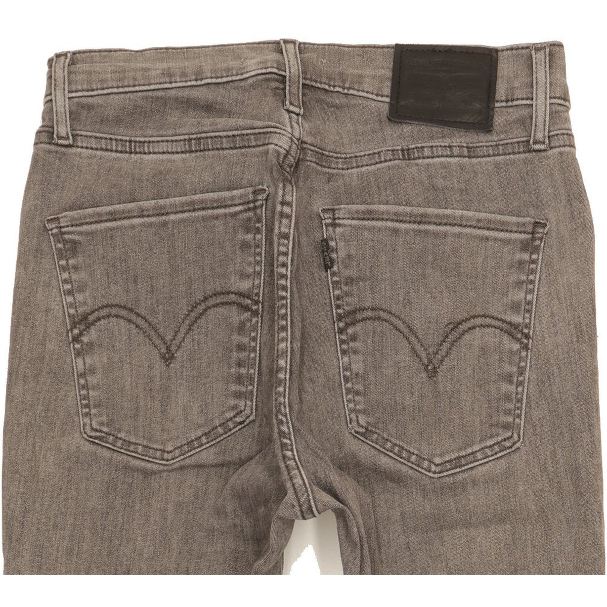 Levi's Mile Grey Skinny Slim Stretch Jeans High Waisted W28 L31