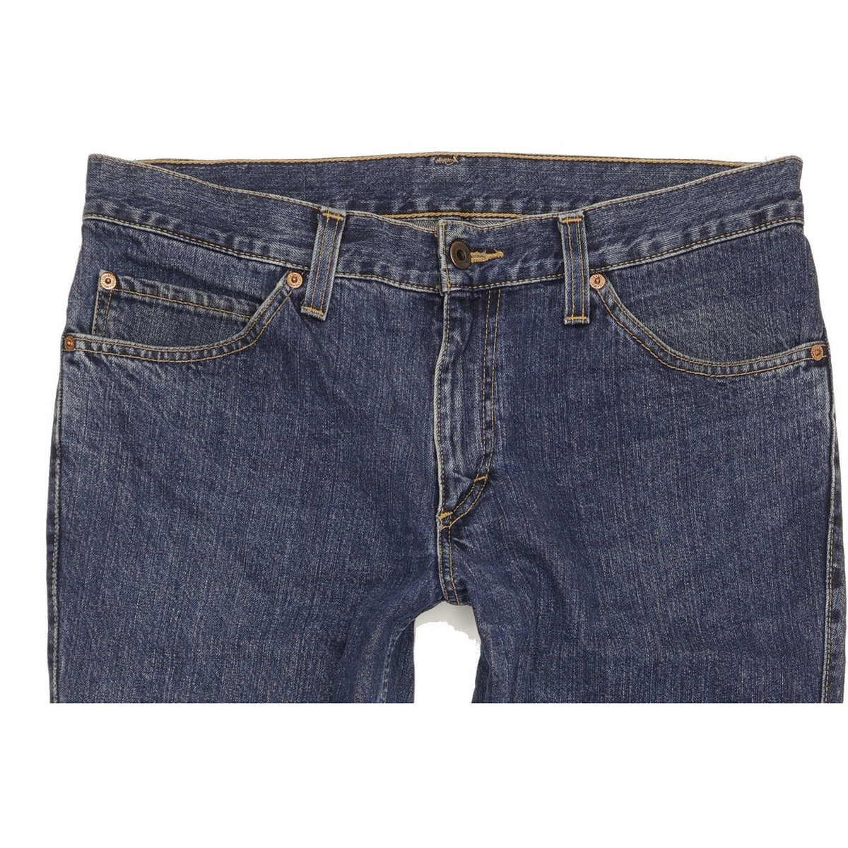 Mustang Tramper Men Blue Straight Regular Jeans W35 L30