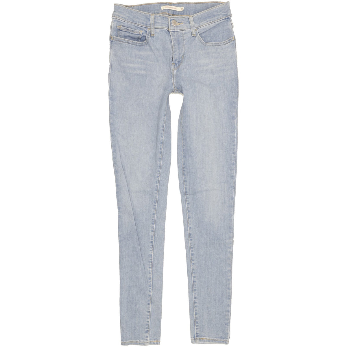 Levi's 710 Super Women Blue Skinny Slim Stretch Jeans W27 L30