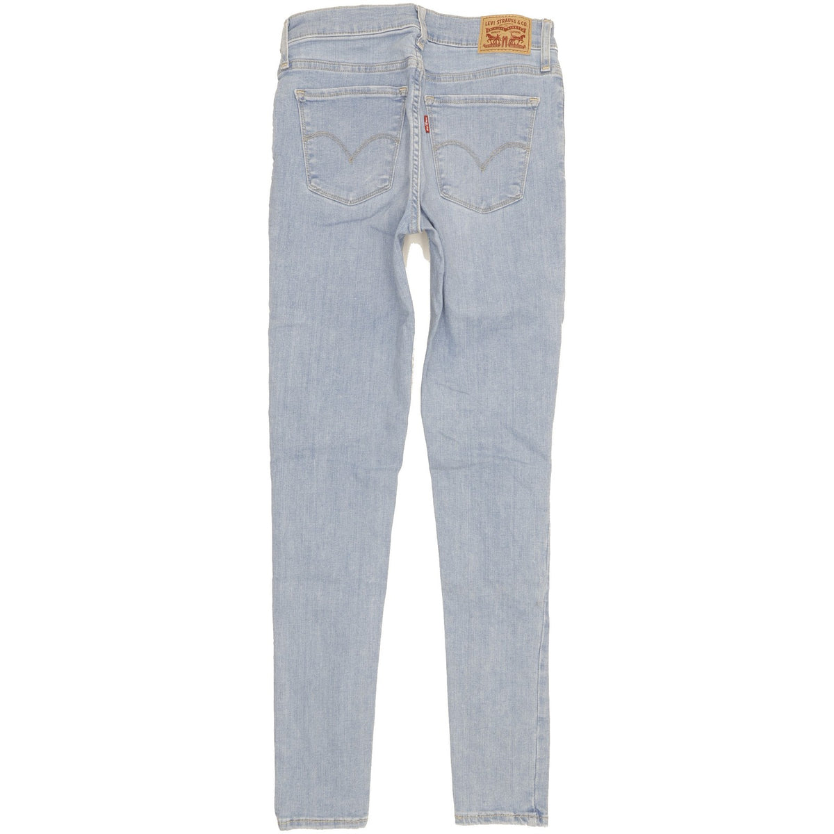 Levi's 710 Super Women Blue Skinny Slim Stretch Jeans W27 L30
