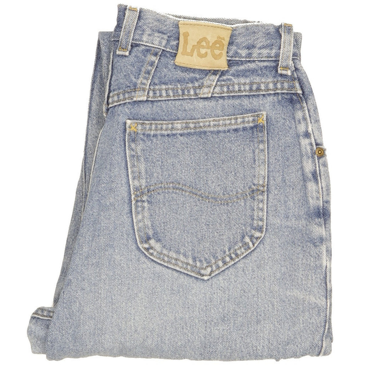 Lee Vintage Blue Tapered Relaxed Jeans High Waisted W30 L29