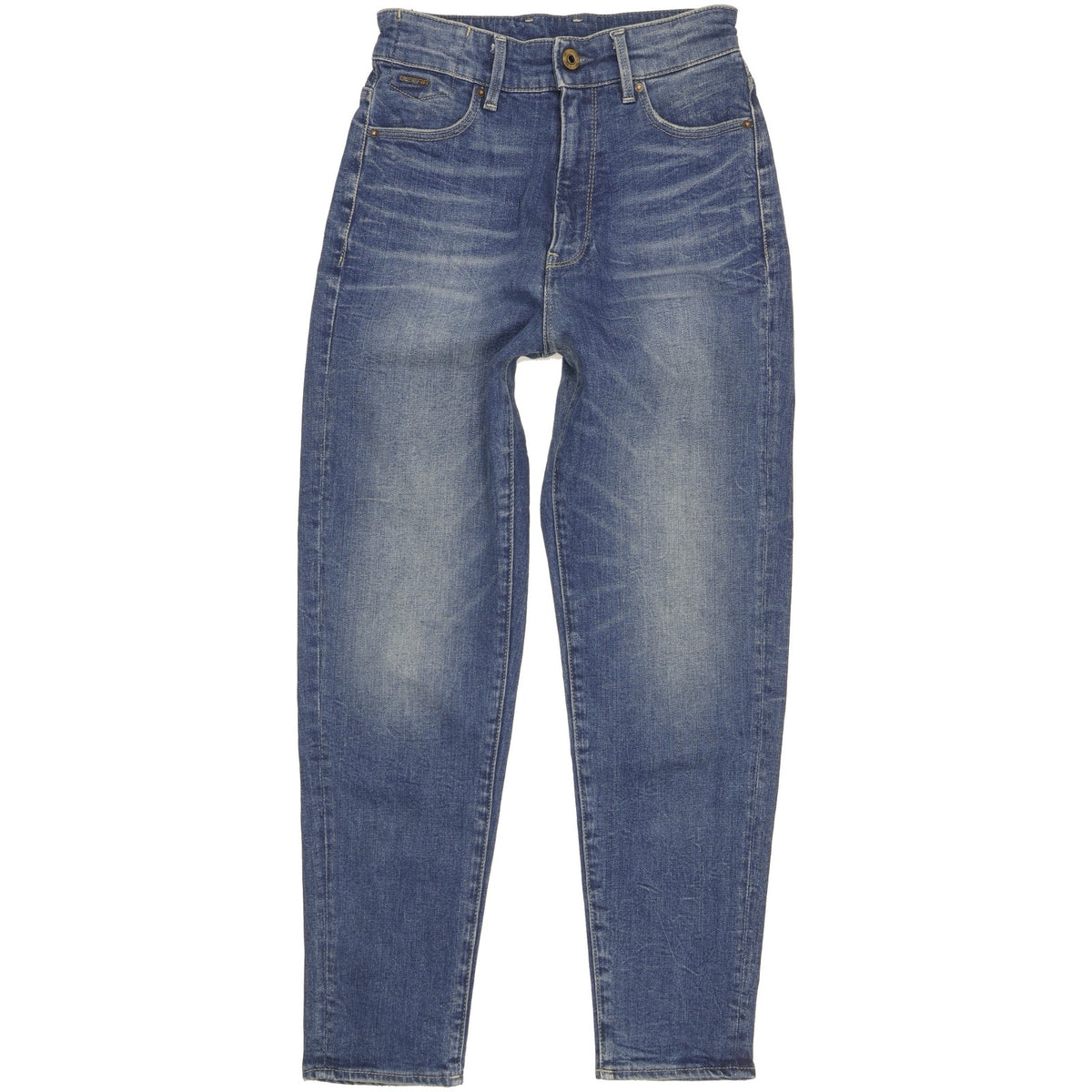 G-Star Janeh Blue Tapered Slim Mom Jeans High Waisted W24 L30