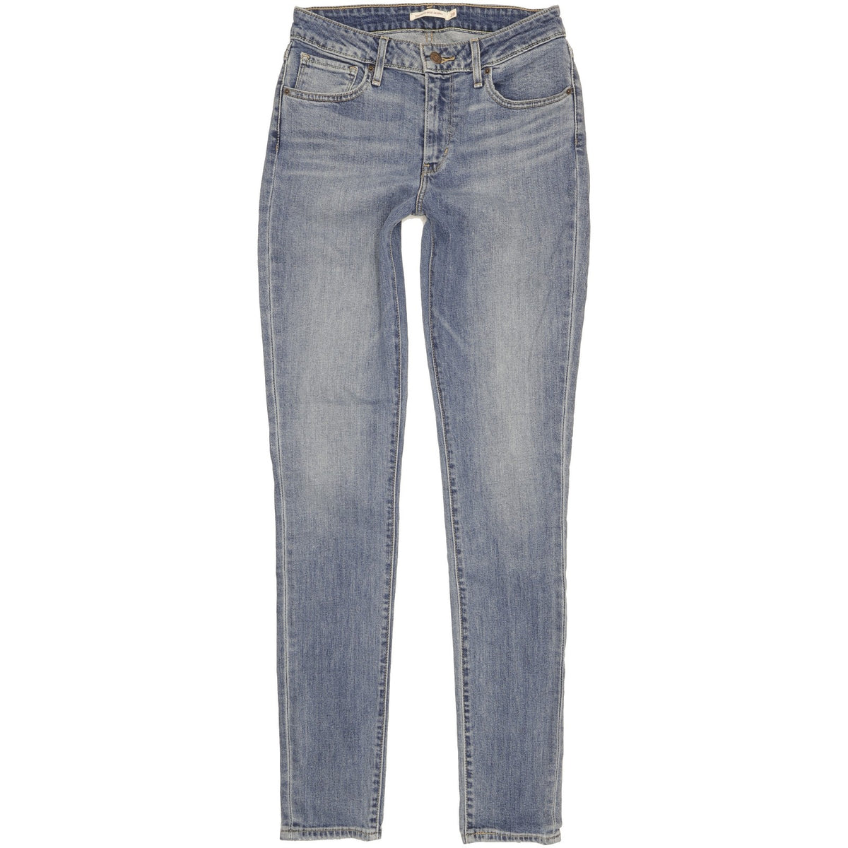 Levi's 721 Women Blue Skinny Slim Stretch Jeans W28 L34