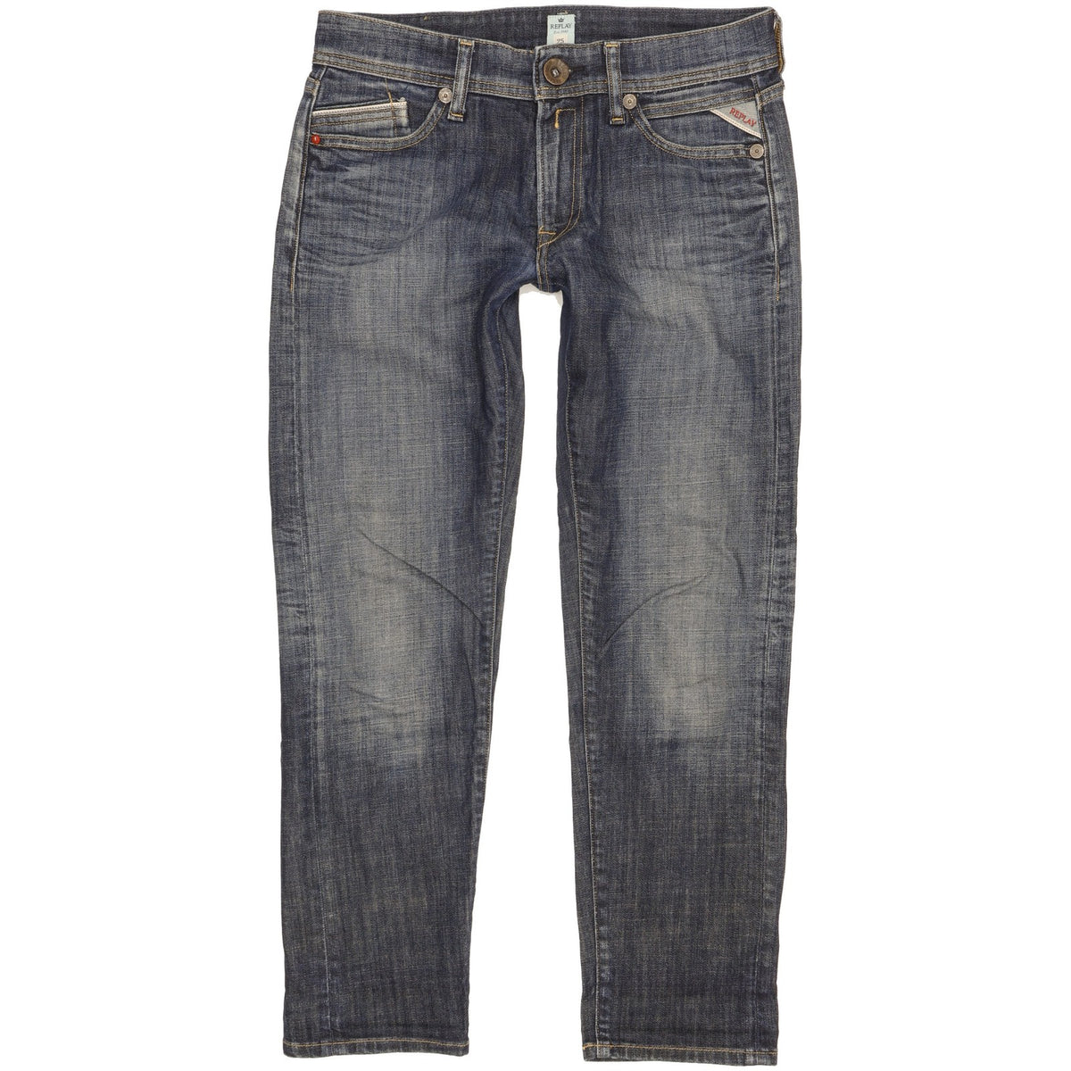 Replay Jeanne Women Blue Skinny Slim Stretch Jeans W25 L26