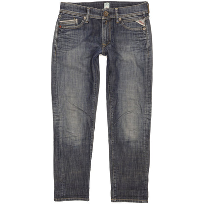 Replay Jeanne Women Blue Skinny Slim Stretch Jeans W25 L26
