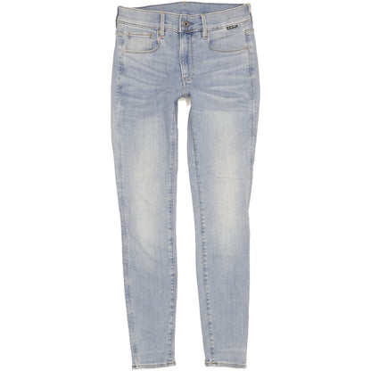 G-Star 3301 Men Blue Skinny Slim Stretch Jeans W27 L30