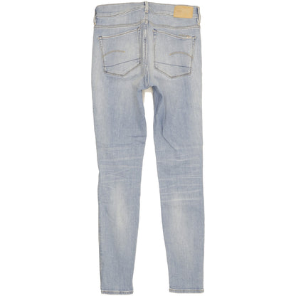 G-Star 3301 Men Blue Skinny Slim Stretch Jeans W27 L30