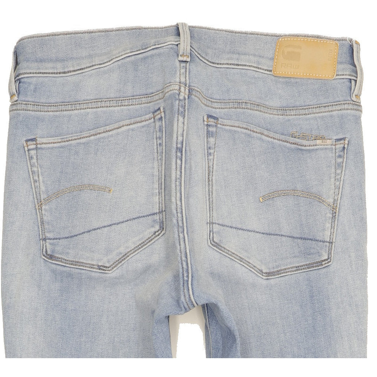 G-Star 3301 Men Blue Skinny Slim Stretch Jeans W27 L30