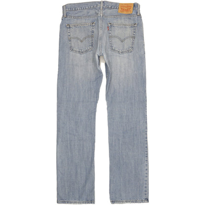 Levi's 514 Men Blue Straight Slim Jeans W33 L34