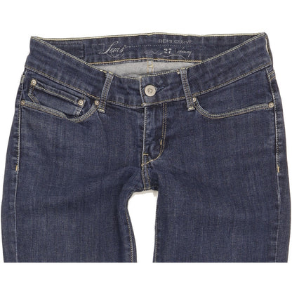 Levi's Demi Curve Women Blue Skinny Slim Stretch Jeans W27 L33