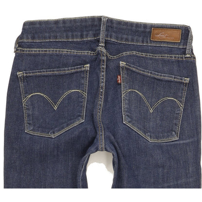 Levi's Demi Curve Women Blue Skinny Slim Stretch Jeans W27 L33