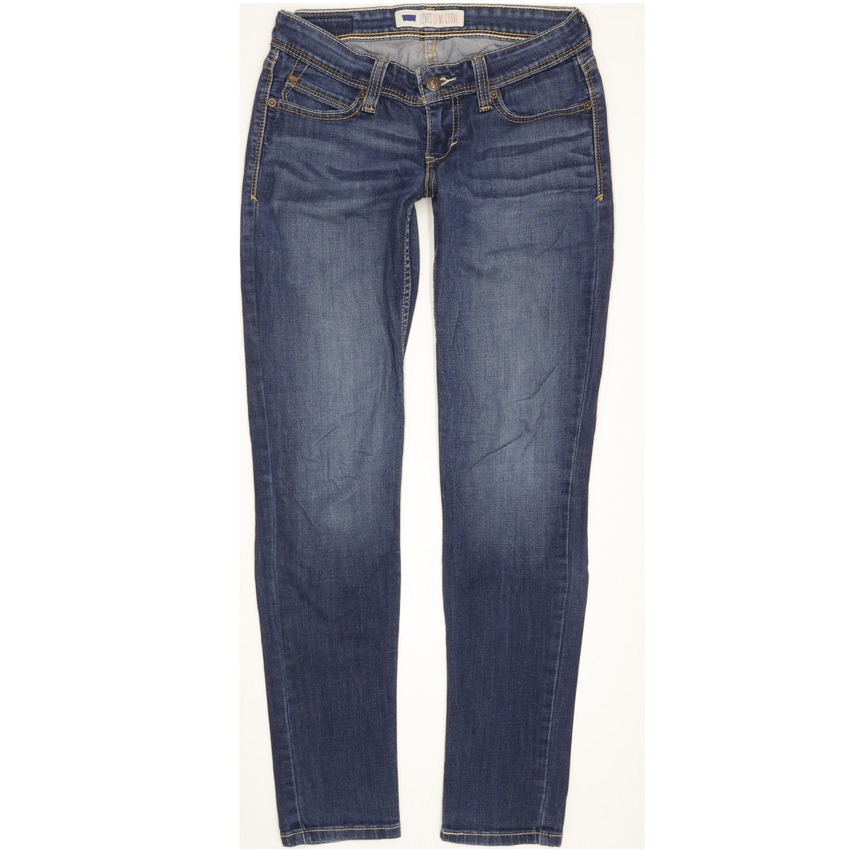 Levi's Demi Curve Women Blue Skinny Slim Stretch Jeans W26 L29