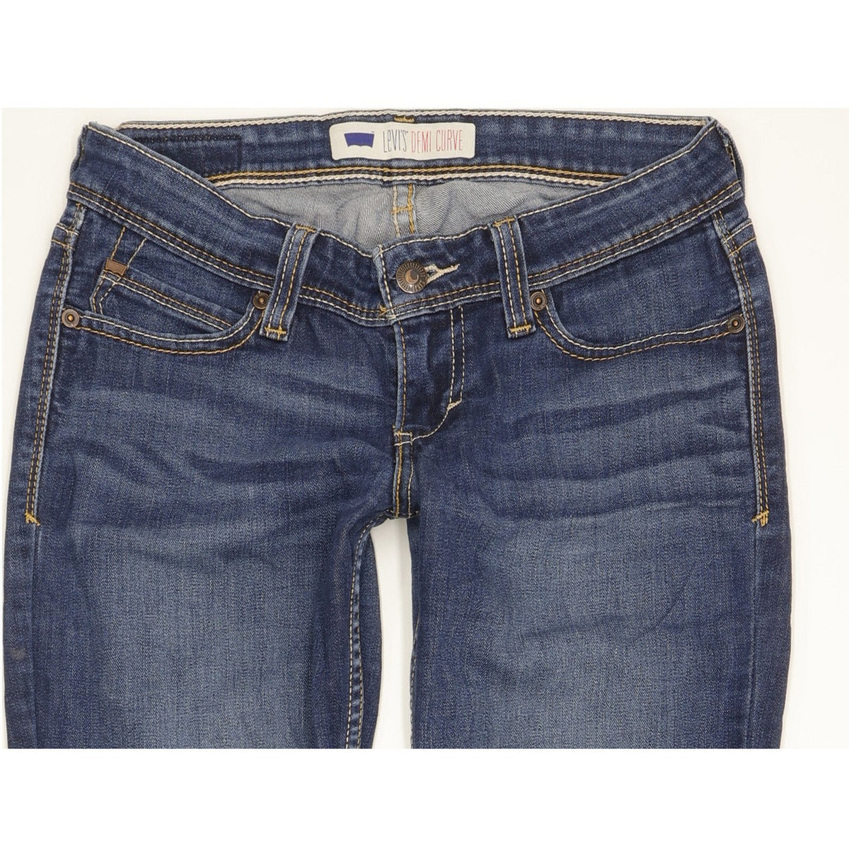 Levi's Demi Curve Women Blue Skinny Slim Stretch Jeans W26 L29