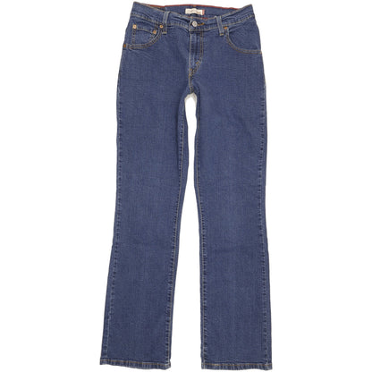 Levi's 550 Women Blue Bootcut Relaxed Stretch Jeans W28 L33