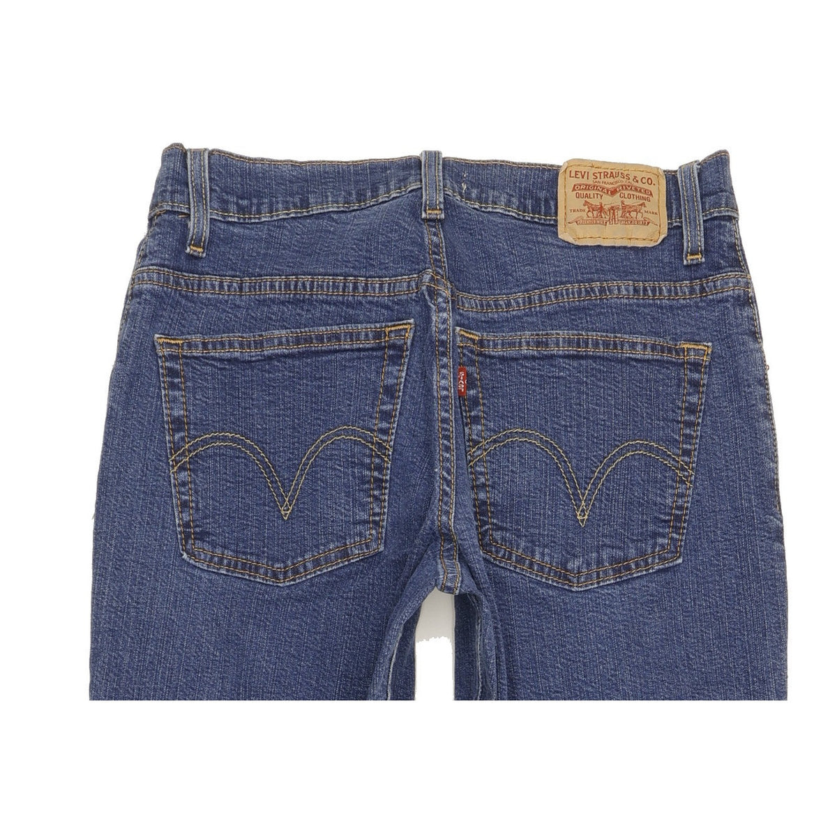 Levi's 550 Women Blue Bootcut Relaxed Stretch Jeans W28 L33