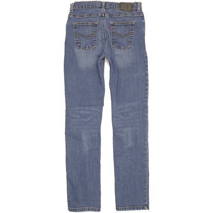 Levi's 511 Women Blue Straight Slim Stretch Jeans W30 L30
