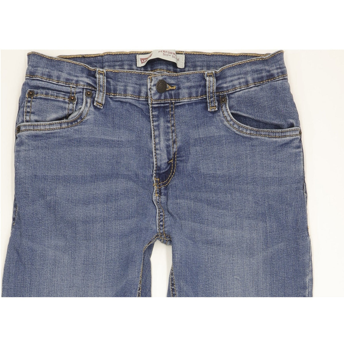 Levi's 511 Women Blue Straight Slim Stretch Jeans W30 L30