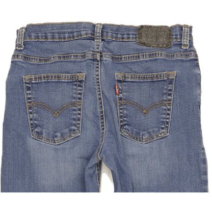 Levi's 511 Women Blue Straight Slim Stretch Jeans W30 L30