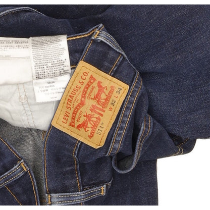 Levi's 511 Men Blue Straight Slim Stretch Jeans W32 L33