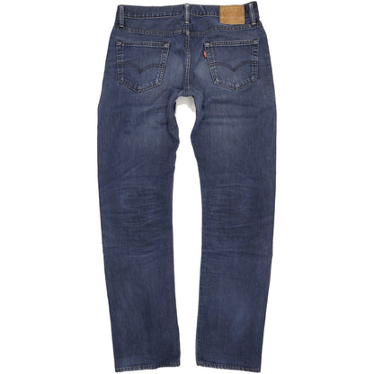 Levi's 504 Men Blue Straight Regular Jeans W33 L35