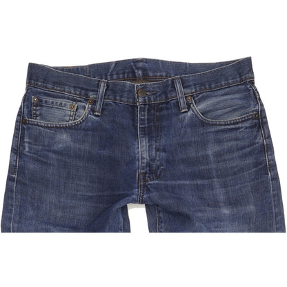 Levi's 504 Men Blue Straight Regular Jeans W33 L35