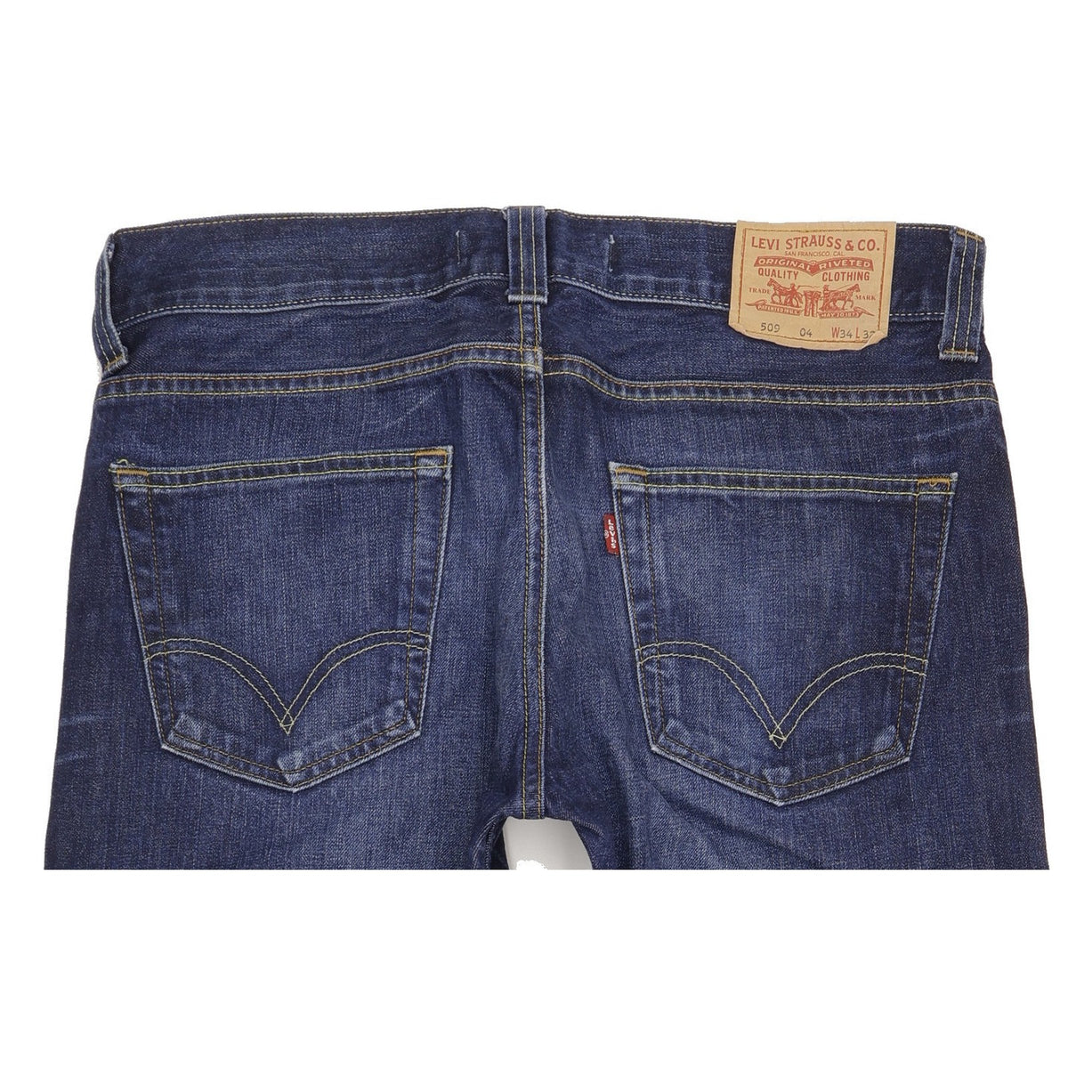 Levi's 509 Men Blue Straight Regular Jeans W34 L31