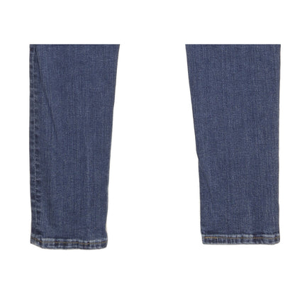 Levi's 721 Blue Skinny Slim Stretch Jeans High Waisted W34 L32