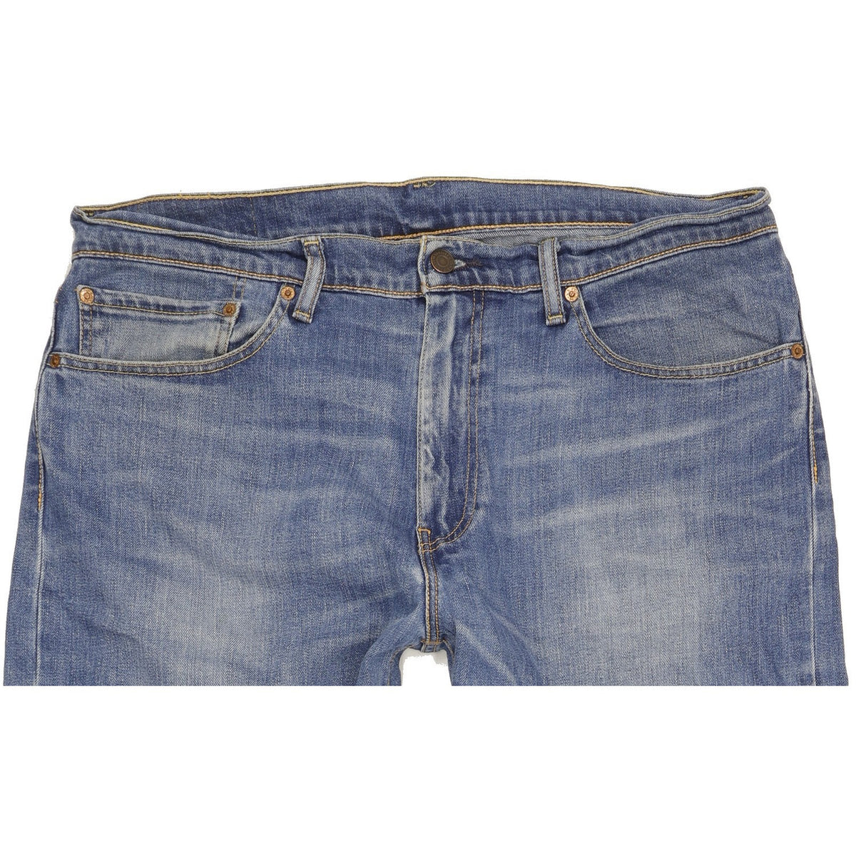 Levi's 751 Men Blue Straight Regular Stretch Jeans W36 L32