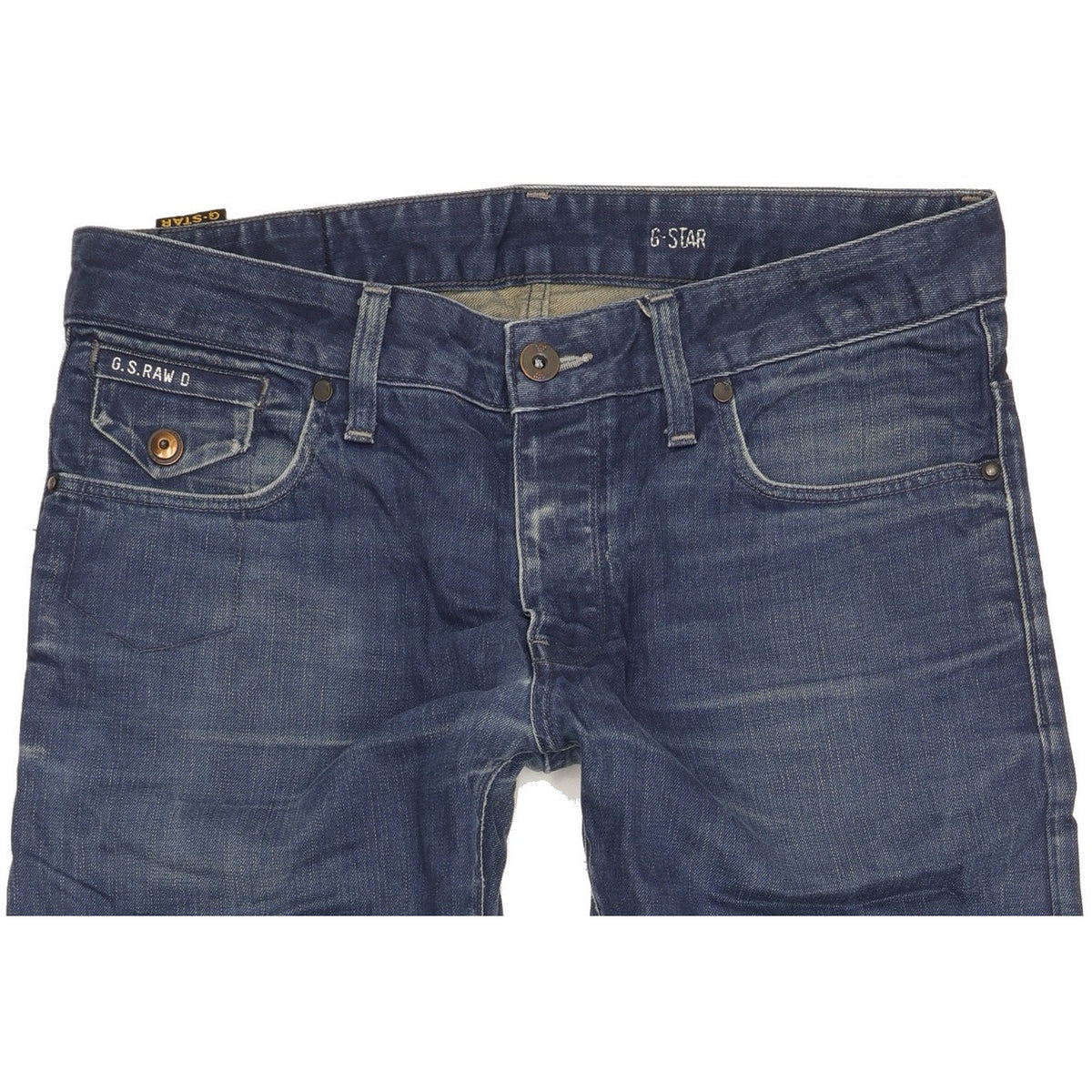 G-Star Morris Men Blue Straight Regular Jeans W33 L33