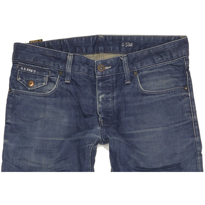 G-Star Morris Men Blue Straight Regular Jeans W33 L33