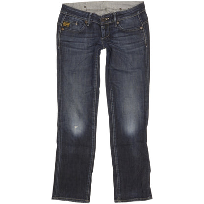 G-Star Midge Women Blue Straight Slim Stretch Jeans W29 L31