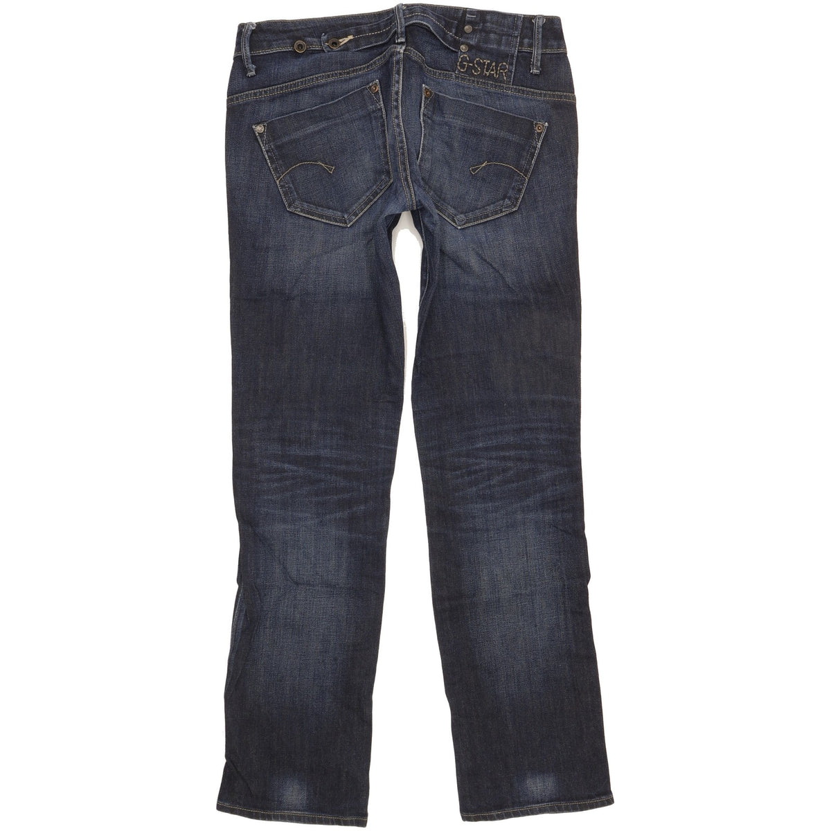 G-Star Midge Women Blue Straight Slim Stretch Jeans W29 L31