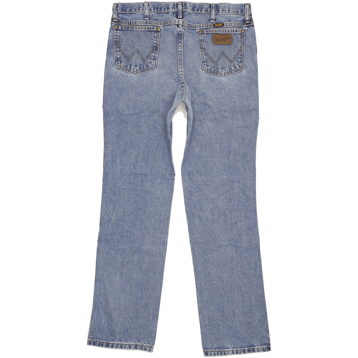 Wrangler Men Blue Straight Slim Jeans W35 L33