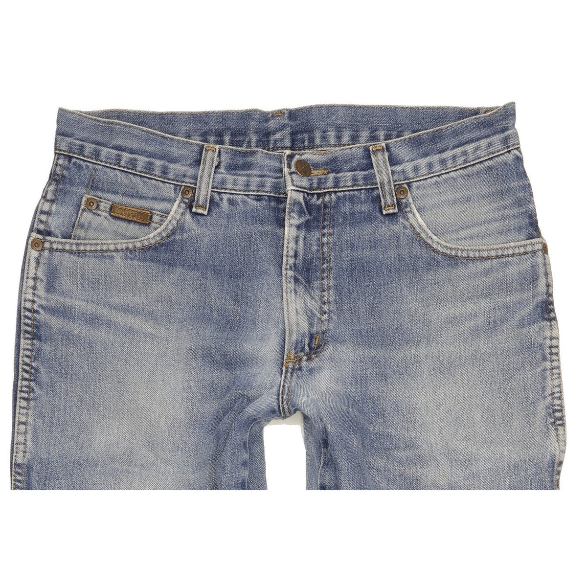 Wrangler Texas Men Blue Straight Regular Jeans W32 L35