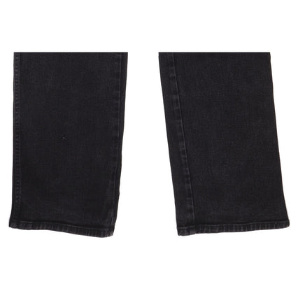 Wrangler Texas Men Black Straight Regular Stretch Jeans W40 L33